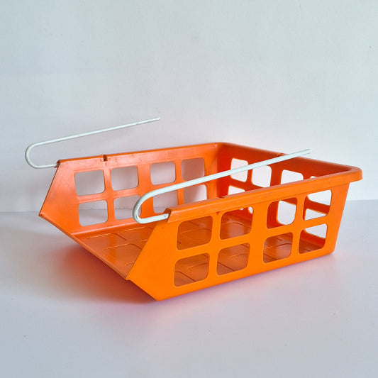Panier à suspendre orange Flair vintage