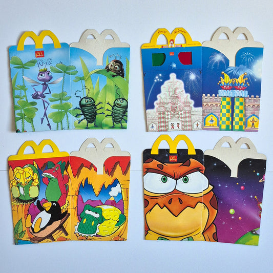 Boite Happy Meal Mc Donald’s Vintage - Modèle au choix