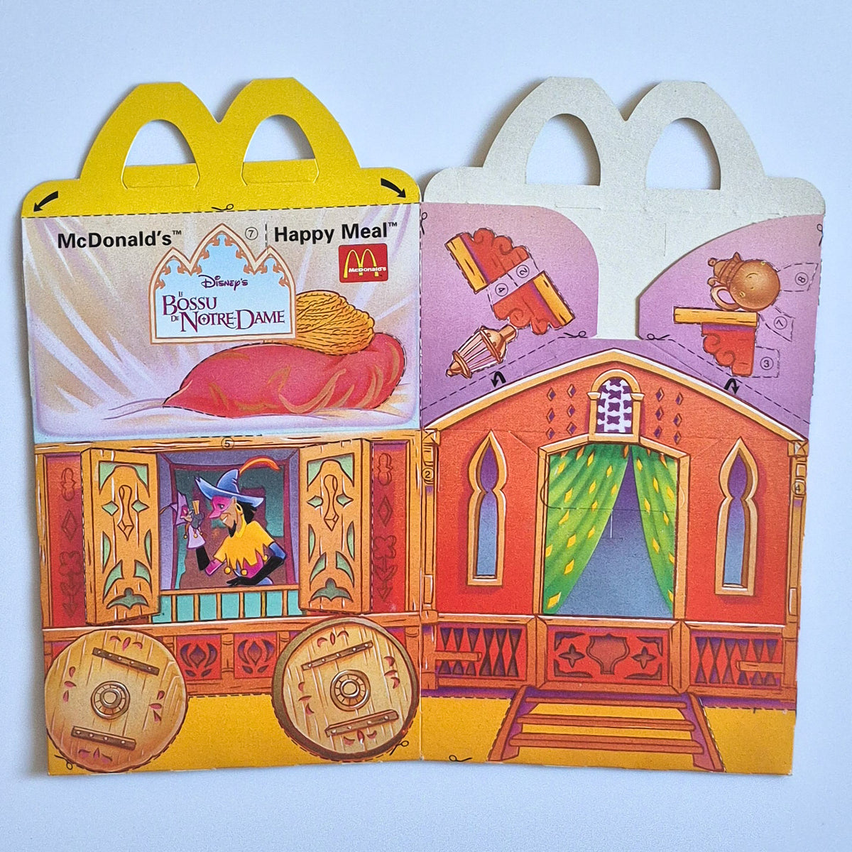 Boite Happy Meal McDonald's vintage - Modèle au choix