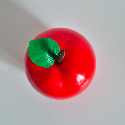 Pomme à glaçons rouge vintage