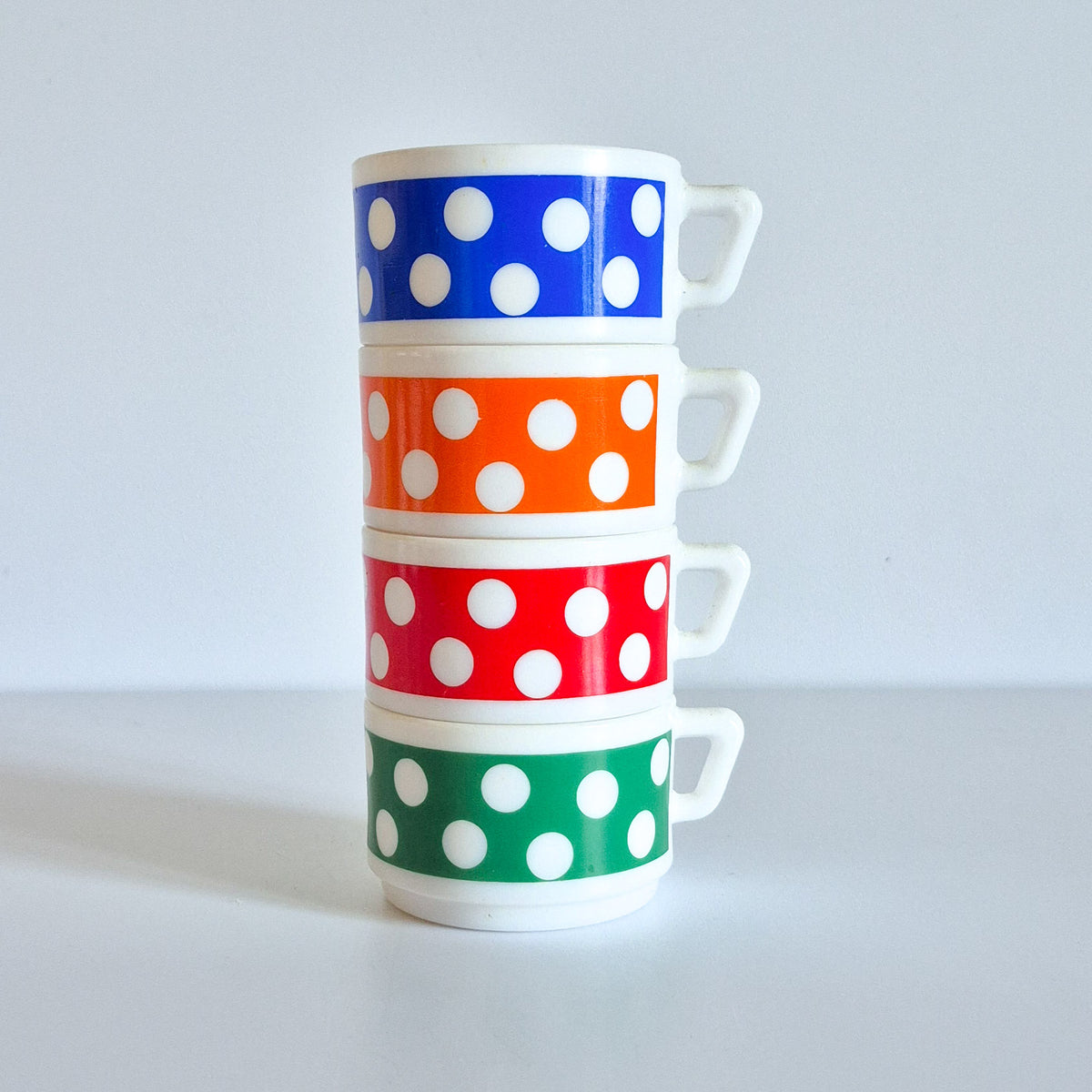 Ensemble de 4 tasses Arcopal Polka