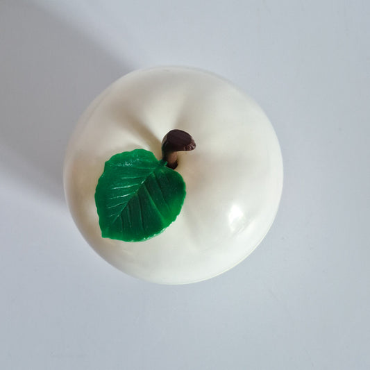 Pomme à glaçons blanche vintage