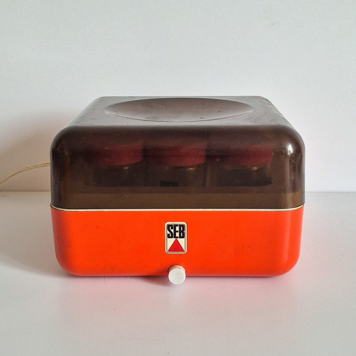 Yaourtière seb orange vintage