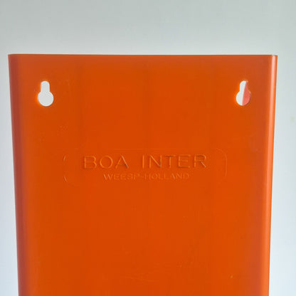 Range vinyles 33T orange vintage