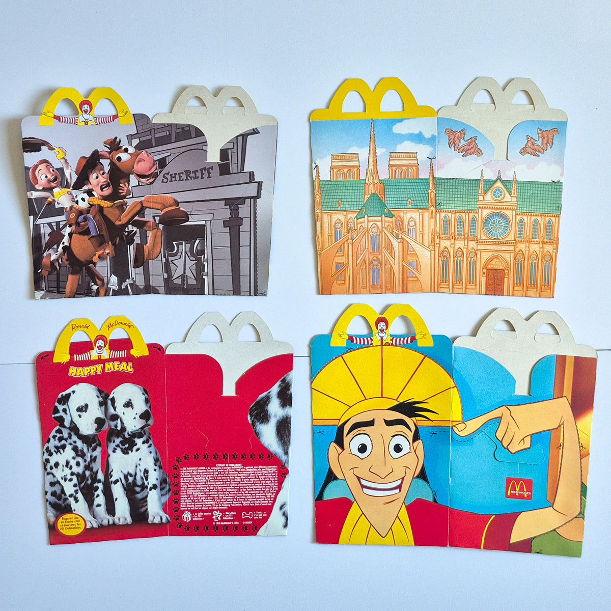 Boite Happy Meal Mc Donald’s vintage - Modèle au choix