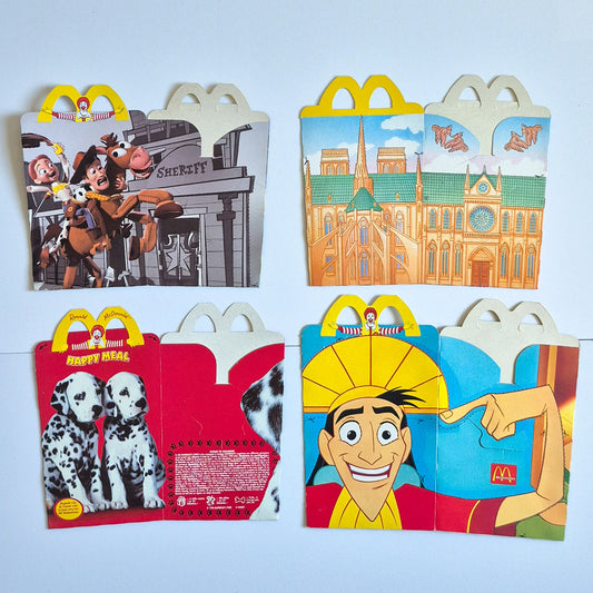 Boite Happy Meal Mc Donald’s vintage - Modèle au choix