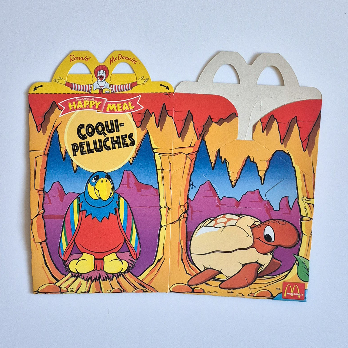 Boite Happy Meal Mc Donald’s Vintage - Modèle au choix