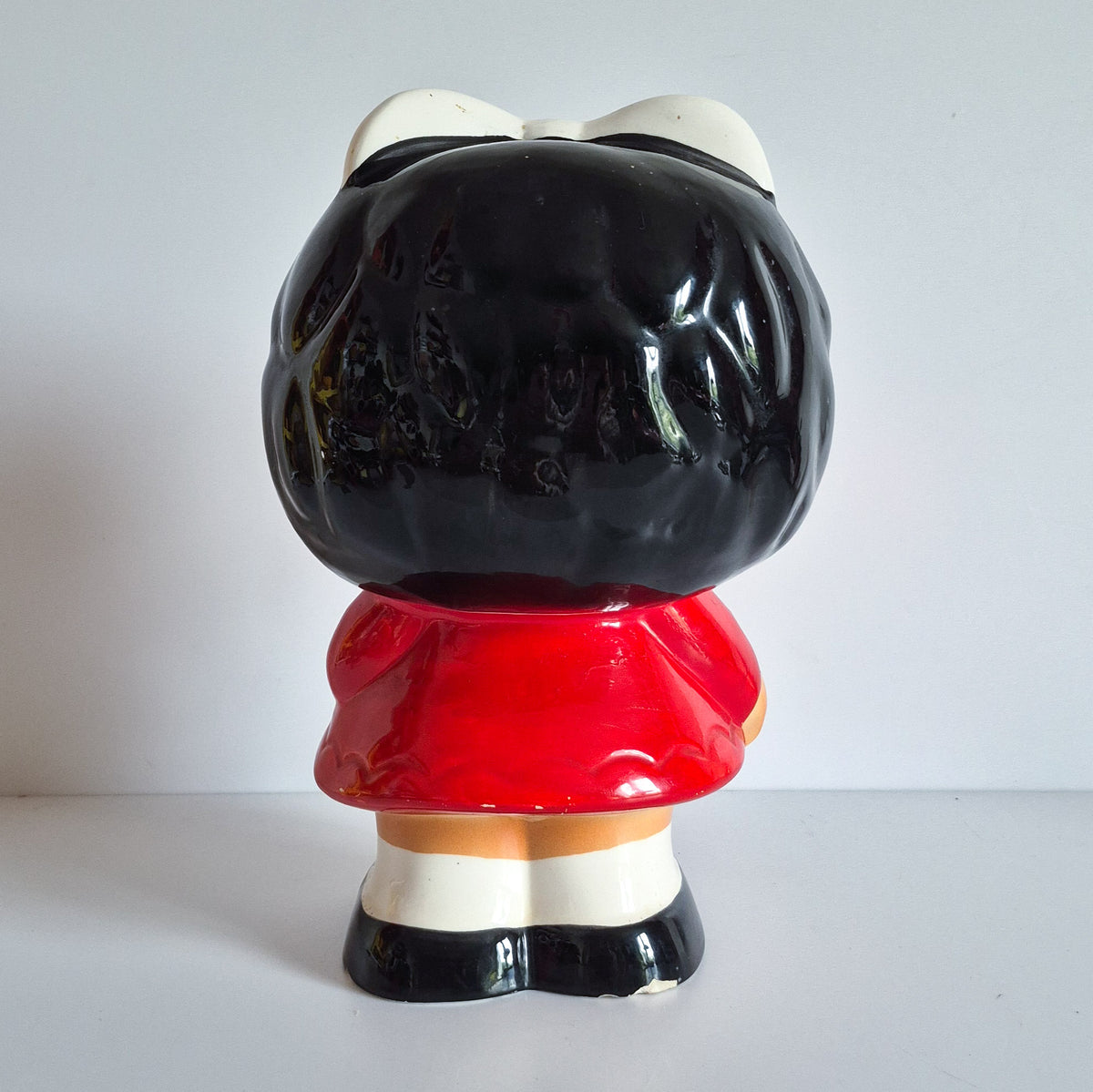 Tirelire en céramique Mafalda 35cm vintage