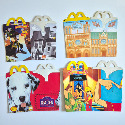 Boite Happy Meal Mc Donald’s vintage - Modèle au choix