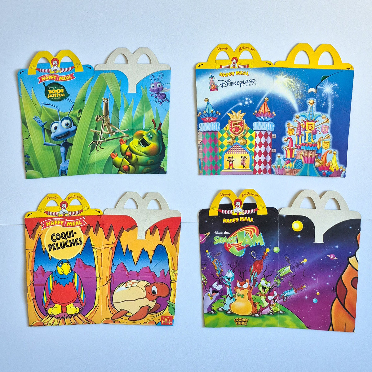 Boite Happy Meal Mc Donald’s Vintage - Modèle au choix