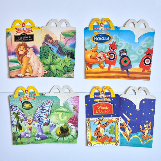 Boite Happy Meal Mc Donald’s Vintage - au choix