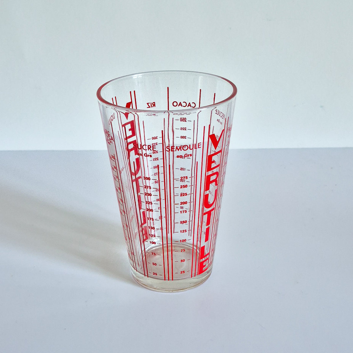 Verre doseur Verutile vintage