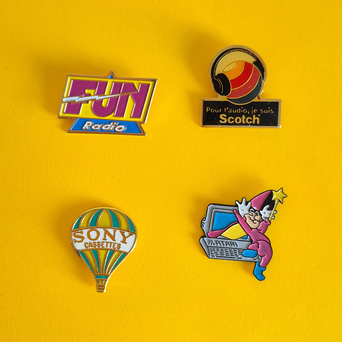 Pin's publicitaire vintage - Au choix