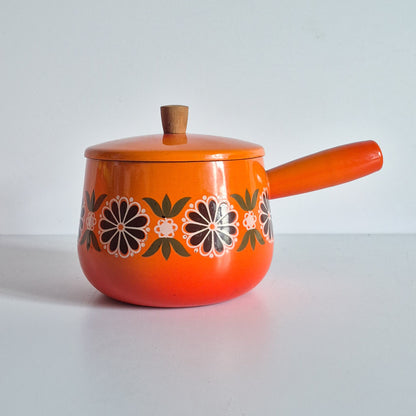 Caquelon flower power vintage
