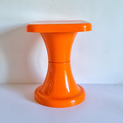Tabouret Orange Selap vintage