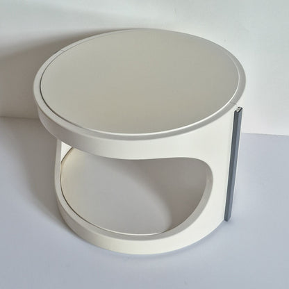 Chevet plastique blanc Prisunic 70s