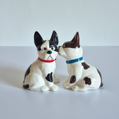Set Salière Poivrière céramique chien