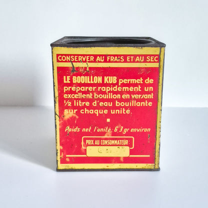 Ancienne boite Bouillon Kub