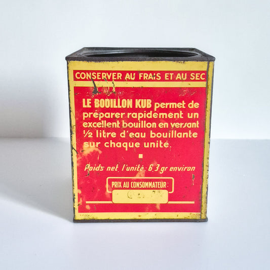Ancienne boite Bouillon Kub