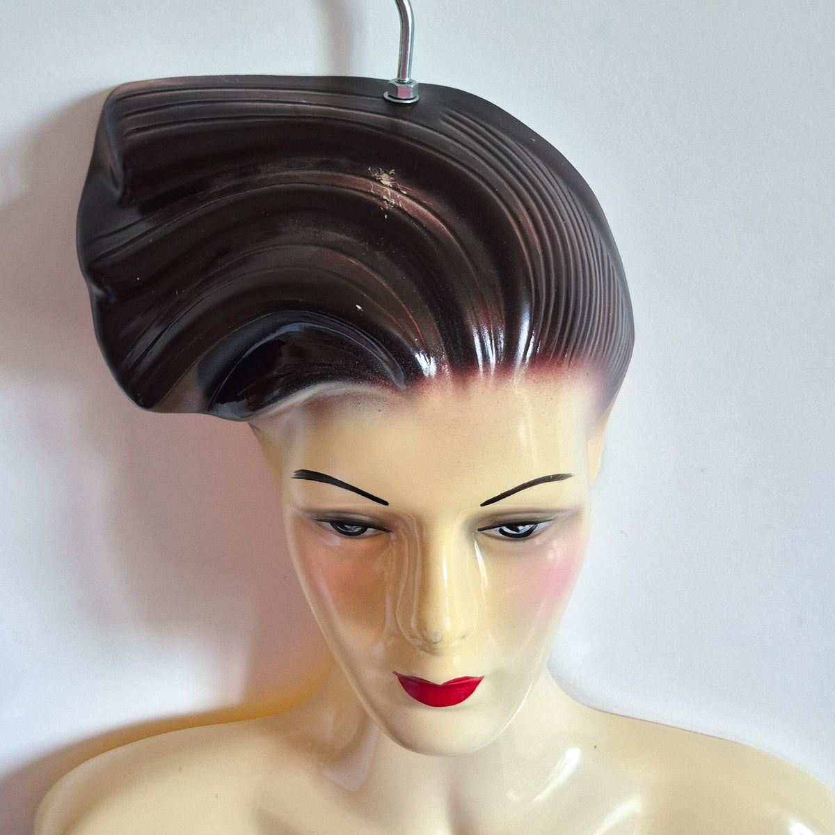 Mannequin en plastique moulé vintage