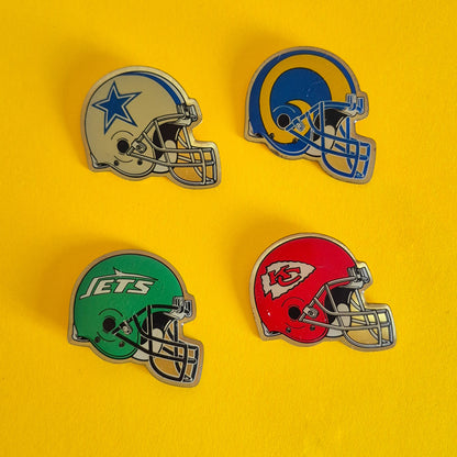 Pins vintage Casque NFL - au choix