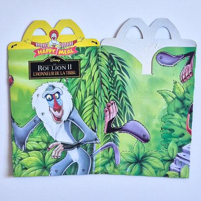 Boite Happy Meal McDonald's vintage - Modèle au choix