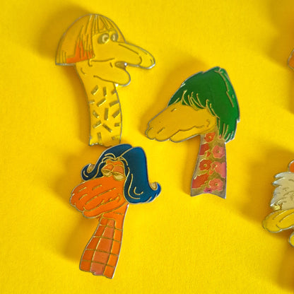Lot pin's publicitaire Krema vintage