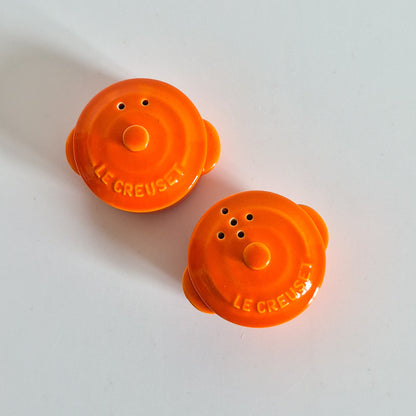 Salière et Poivrière Le Creuset orange