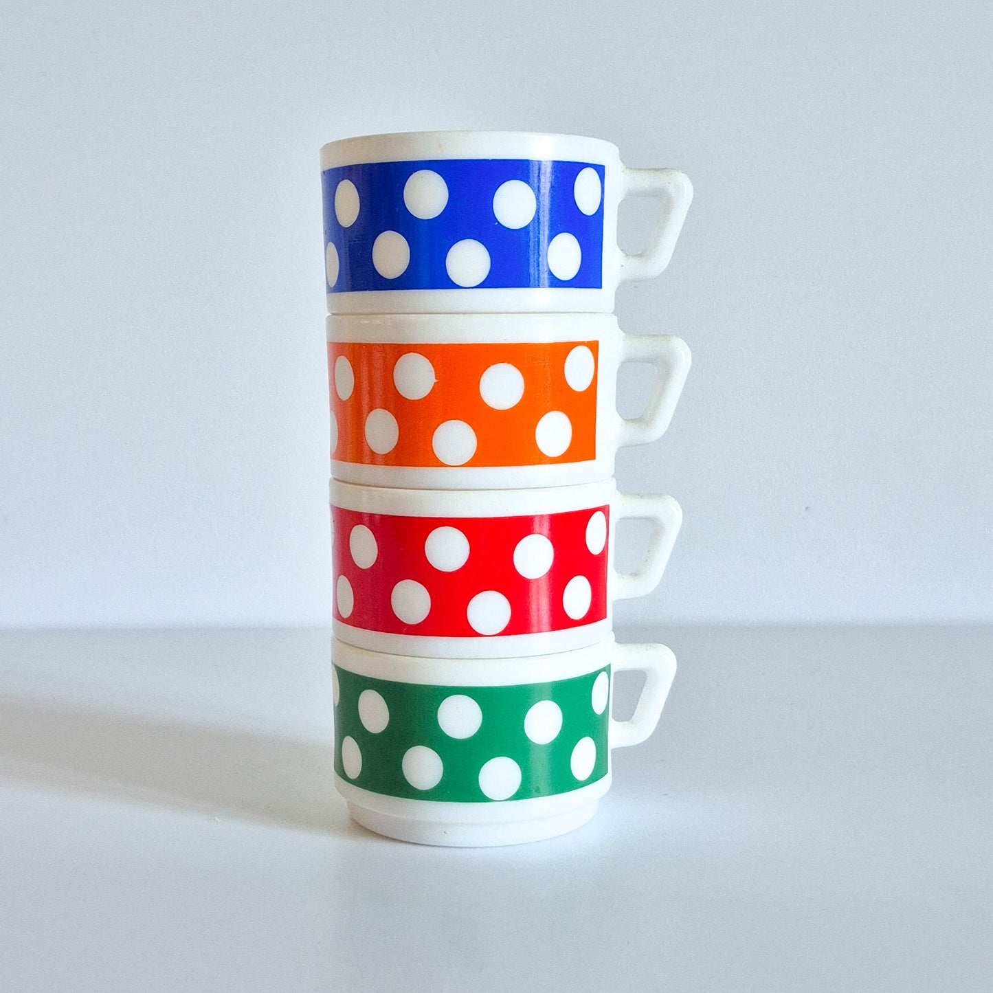Ensemble de 4 tasses Arcopal Polka