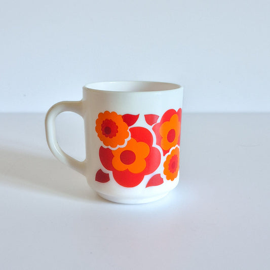 Mug Arcopal Lotus Rouge vintage