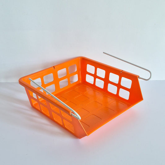 Panier à suspendre orange Flair vintage