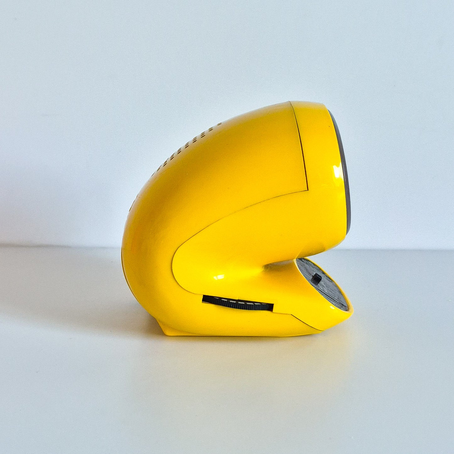 Radio Réveil Japy jaune vintage