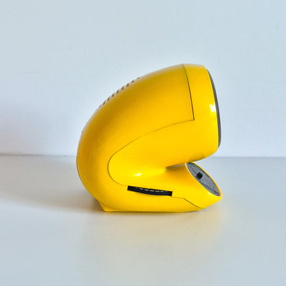 Radio Réveil Japy jaune vintage