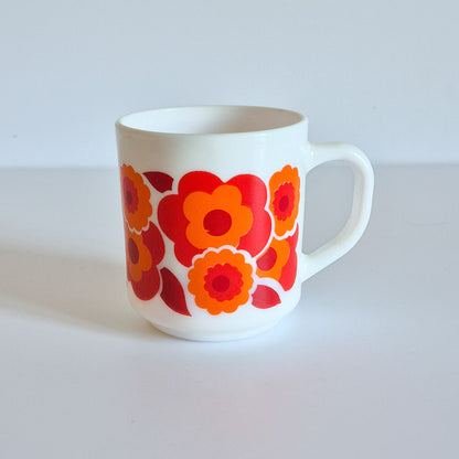Mug Arcopal Lotus Rouge vintage