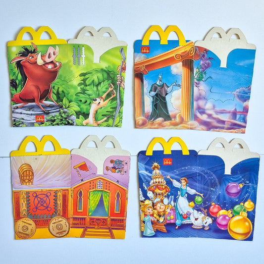 Boite Happy Meal McDonald's vintage - Modèle au choix
