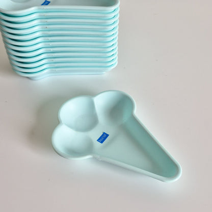 Coupelle glace bleue Koziol W.Germany vintage