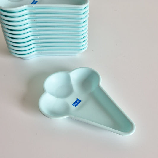 Coupelle glace bleue Koziol W.Germany vintage