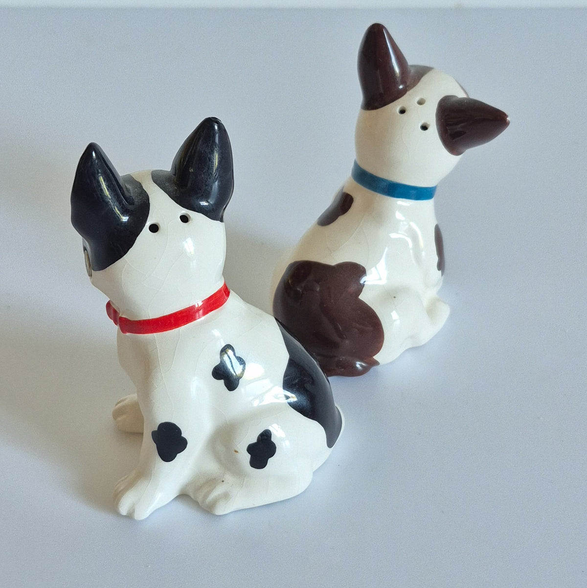 Set Salière Poivrière céramique chien