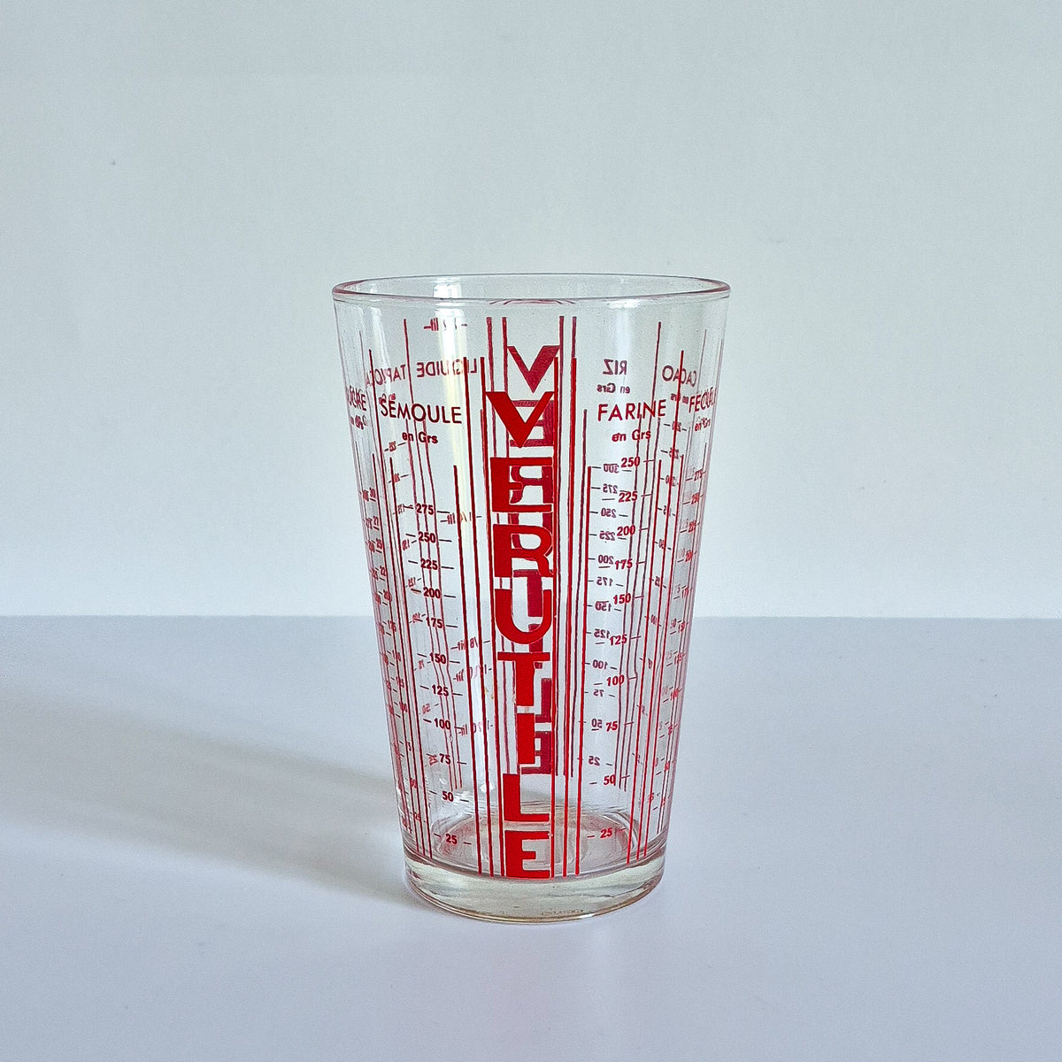 Verre doseur Verutile vintage