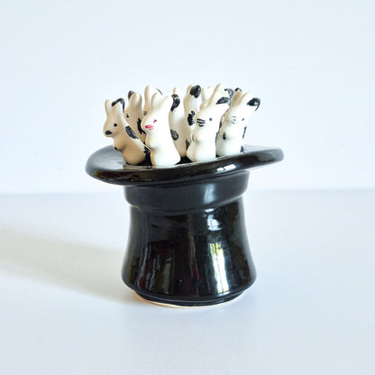 Set Pique Apéro Céramique Chapeau Magicien