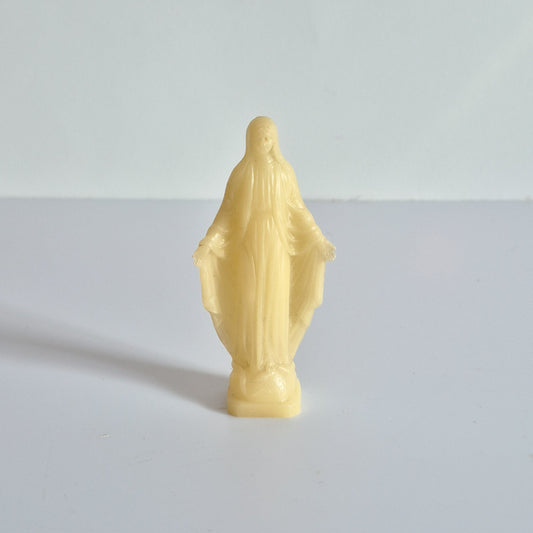 Statuette Phosphorescente bleu Vierge Marie