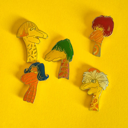 Lot pin's publicitaire Krema vintage