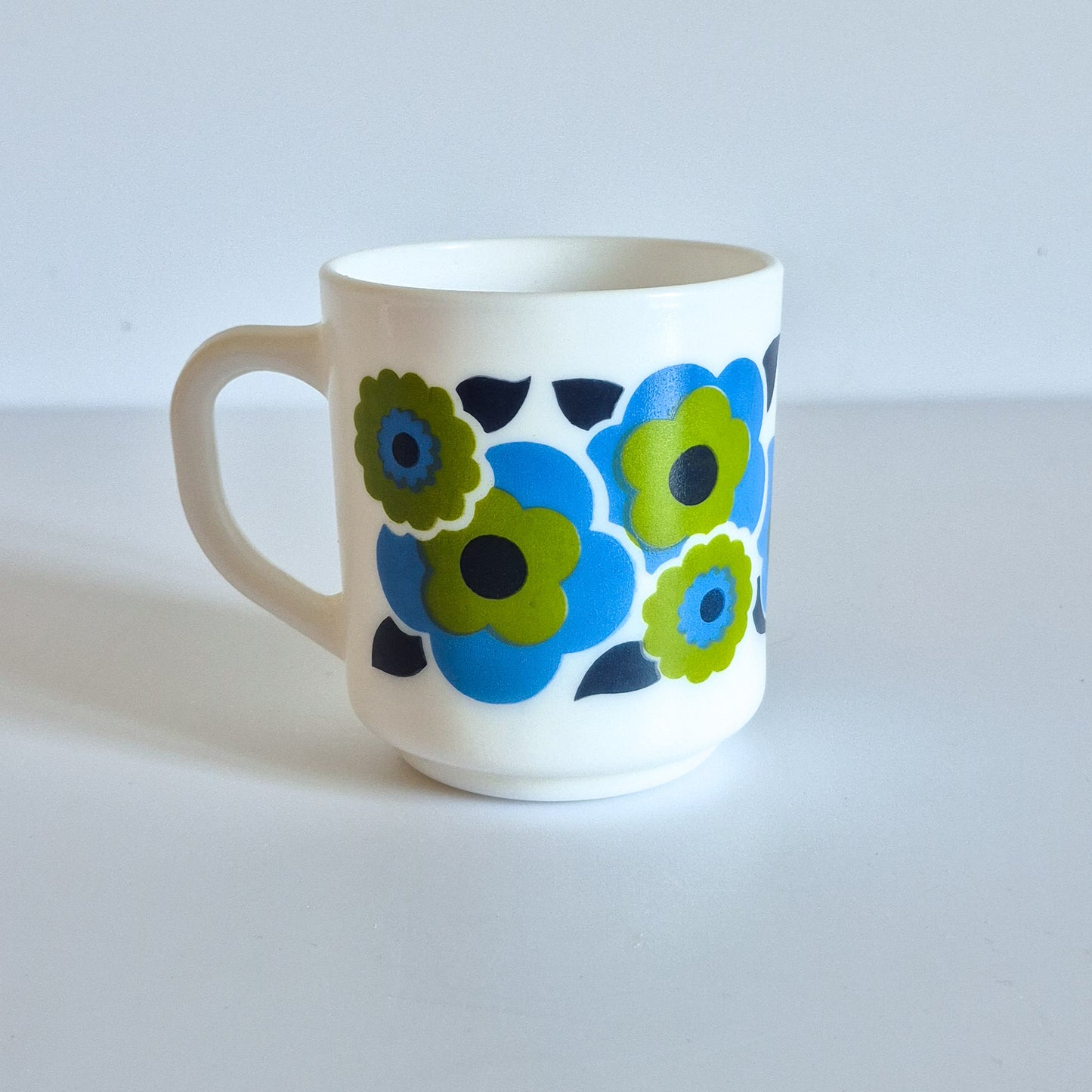 Mug Arcopal Lotus Bleu vintage