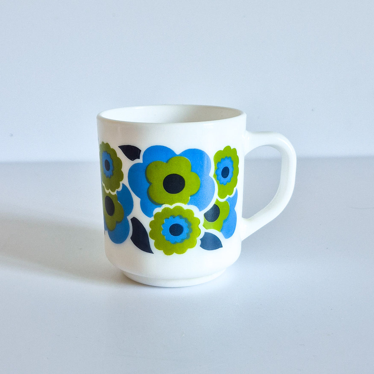 Mug Arcopal Lotus Bleu vintage