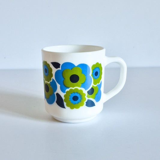 Mug Arcopal Lotus Bleu vintage