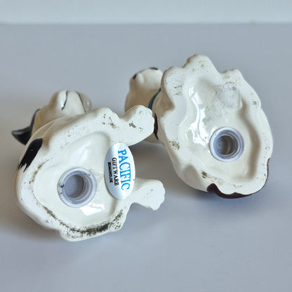 Set Salière Poivrière céramique chien