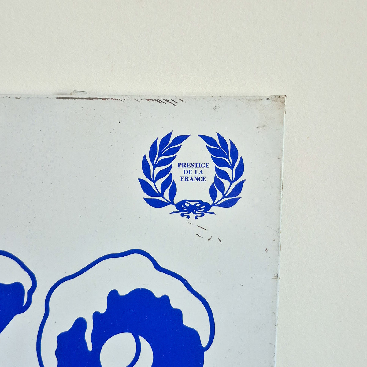 Plaque en tôle MIKO vintage