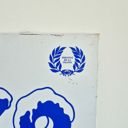 Plaque en tôle MIKO vintage