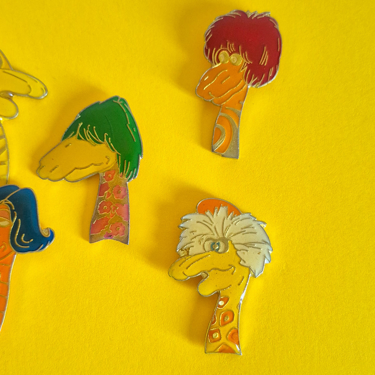 Lot pin's publicitaire Krema vintage