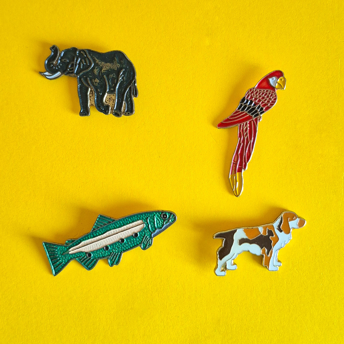 Pin's animaux vintage- à l'unité
